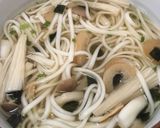 永谷園お吸い物アレンジ！きのこうどん✨作り方6写真