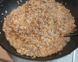 1歳幼児食 挽き肉と卵と豆腐の甘炒め作り方4写真