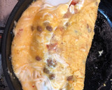 キムチ納豆ととろけるチーズマヨの卵焼き作り方5写真