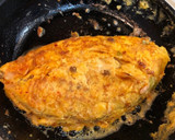 キムチ納豆ととろけるチーズマヨの卵焼き作り方7写真