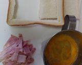 トローリチーズのベーコンエッグトースト作り方2写真