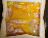トローリチーズのベーコンエッグトースト作り方4写真