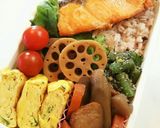 お弁当 レンジでいんげんの胡麻和え作り方3写真