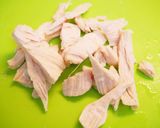オクラと鶏むね肉の梅昆布和え作り方6写真