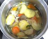 残り野菜のポタージュ♪作り方1写真
