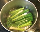 鰹わけぎふわ玉子のノンオイル青じそ漬け丼作り方2写真