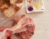 簡単！美味しい♡豚こま油麩ハンバーグ作り方1写真