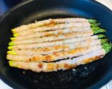 一度で２つの味☆肉巻きアスパラ作り方3写真