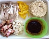 鶏蛋麺で☆肉味噌香るジャージャー麺風作り方2写真