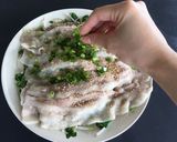簡単｜豚肉ともやし豆苗のゆず詩ぽんがけ作り方4写真
