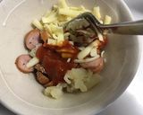 とろっとろ♪ピザ巾着焼き作り方2写真