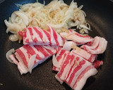 新玉葱で♪厚揚げと豚バラのさっと煮カレー作り方4写真