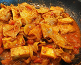 新玉葱で♪厚揚げと豚バラのさっと煮カレー作り方7写真