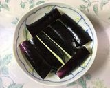 長ナスとモヤシのノンオイル青じそ和え~♪作り方1写真
