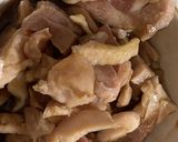 お弁当のおかず◎鳥もも肉炒め蒸し野菜添え作り方1写真