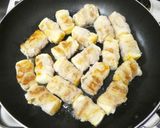 厚揚げの豚ばら肉巻き★コク旨ソース焼き作り方7写真