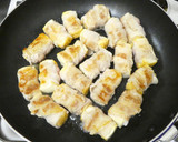 厚揚げの豚ばら肉巻き★コク旨ソース焼き作り方7写真