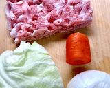 時短3玉入り袋麺で☆焼きそば★オムそば作り方1写真