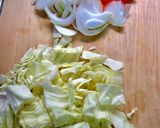 時短3玉入り袋麺で☆焼きそば★オムそば作り方2写真