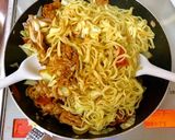 時短3玉入り袋麺で☆焼きそば★オムそば作り方9写真