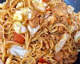 時短3玉入り袋麺で☆焼きそば★オムそば作り方10写真
