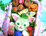ディズニー『ジェラトーニ』弁当♡キャラ弁作り方14写真