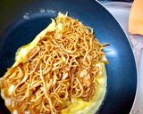 時短3玉入り袋麺で☆焼きそば★オムそば作り方17写真