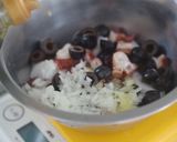 美肌のためのタコとオリーブのカルパッチョ作り方4写真