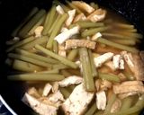 フキの煮物 甘め作り方4写真