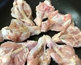手羽元のピリ辛ガーリック炒め作り方3写真