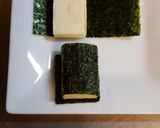 超簡単　チーズの、のり巻き作り方2写真