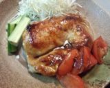 鶏もも肉の青じそトマト焼き作り方3写真