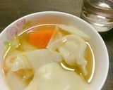 餃子とやさいのスープ♡作り方5写真