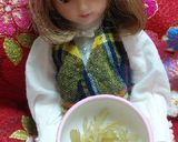 リカちゃんサイズ♡茎わかめワサビマヨꕤ*作り方3写真