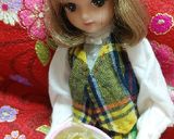 リカちゃんサイズ♡茎わかめワサビマヨꕤ*作り方6写真