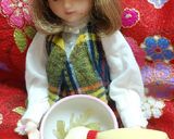 リカちゃんサイズ♡茎わかめワサビマヨꕤ*作り方5写真