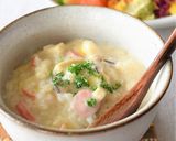 高野豆腐と乾燥野菜のお味噌汁作り方5写真