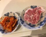 簡単 豚キムチ丼作り方2写真