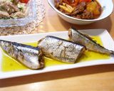 圧力鍋で☆秋刀魚のコンフィ(覚書き)作り方13写真