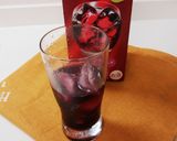 赤梅酒のミルク割美味しく作り方1写真