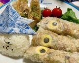 モランボンのチャプチェで春巻き作り方14写真