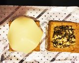 包丁&火いらず♬厚揚げの野沢菜チーズ焼き作り方3写真