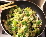 ご飯のお供ネギ味噌♪byラー油をかけて作り方4写真