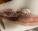 白身魚のムニエル（青じそ明太ソース）作り方1写真