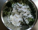 菜の花と新玉ねぎのかき揚げ☆作り方3写真