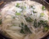 新たまねぎのあったか味噌汁作り方3写真
