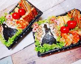 ディズニー☆シンデレラ♪簡単♪キャラ弁♪作り方4写真