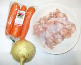 鶏手羽元のにんにく生姜焼き♪簡単作り方1写真