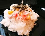 回転寿司風 サラダ軍艦★カニかま★作り方2写真