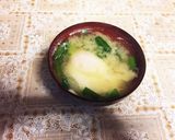 忙しい朝10分で作るニラ玉パンチ味噌汁作り方4写真
